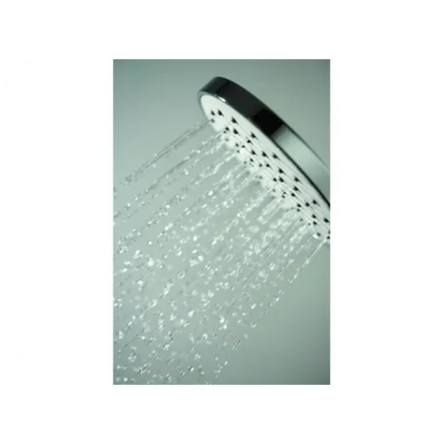 Vado Atmosphere Slide Rail Shower Kit With Air-injected Multi-function Handset 900mm Slide Rail And Smoothflex Anti-twist Silver Hose Chrome detail view - Image 6