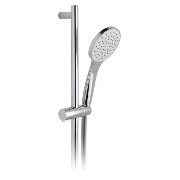 Vado Atmosphere Slide Rail Shower Kit With Air-injected Multi-function Handset 900mm Slide Rail And Smoothflex Anti-twist Silver Hose Chrome product image - Image 1