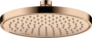 Axor Showersolutions Overhead Showers 283 X 265 X 91mm Rose Gold/gold - Polished