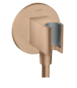 Axor Showersolutions Wall Outlet 130 X 110 X 90mm Rose Gold/gold - Brushed
