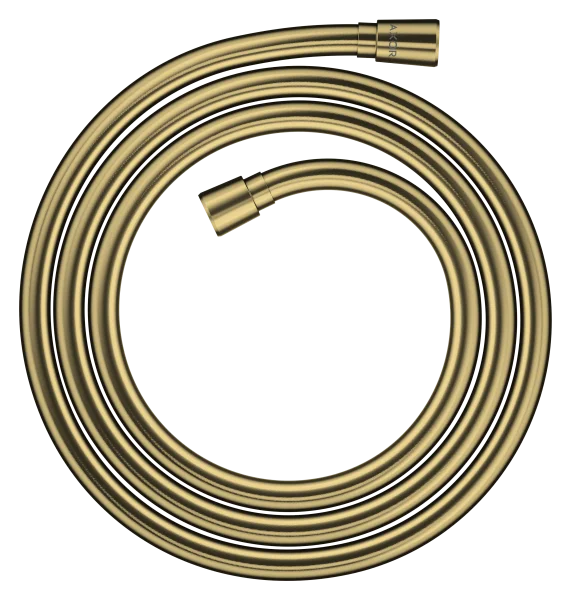 Axor Showersolutions Metal Effect Shower Hose 2.00 M With Conical Nuts Gold Polished