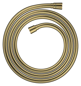 Axor Showersolutions Metal Effect Shower Hose 2.00 M With Conical Nuts Gold Polished