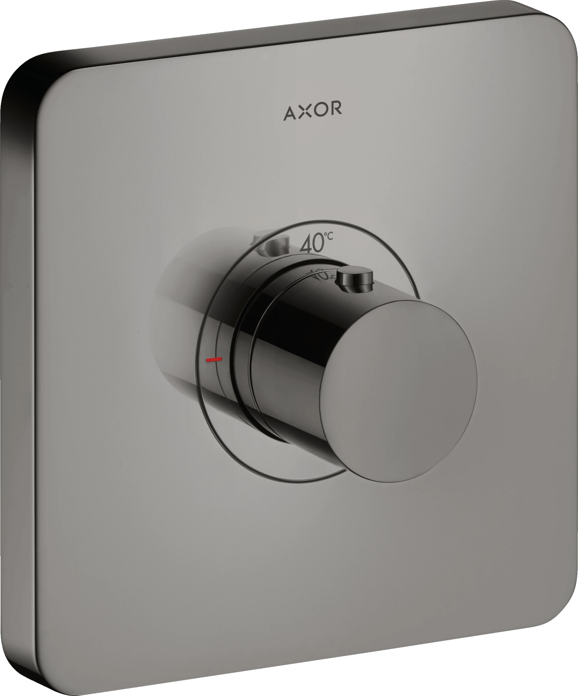 Axor Showerselect Thermostatic Mixer Highflow Softsquare For Concealed Installation Polished Black Chrome
