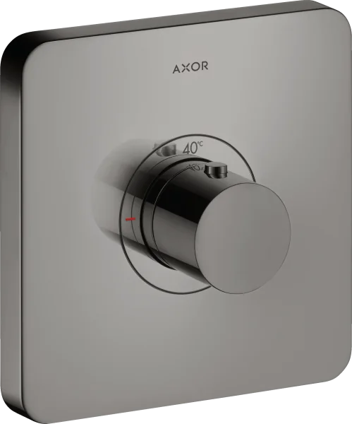Axor Showerselect Thermostatic Mixer Highflow Softsquare For Concealed Installation Polished Black Chrome