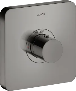 Axor Showerselect Thermostatic Mixer Highflow Softsquare For Concealed Installation Polished Black Chrome