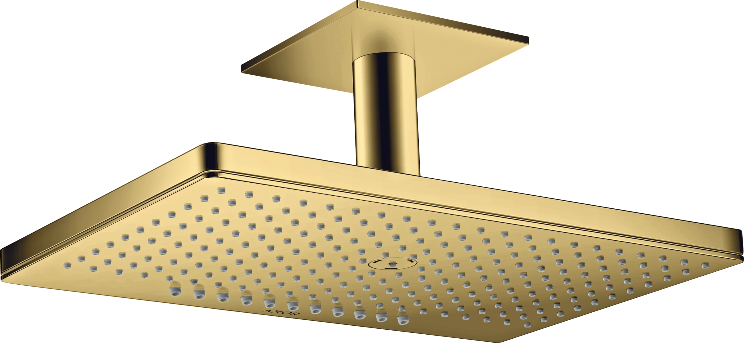 Axor Showersolutions Overhead Shower 460/300 2jet With Ceiling Connection Gold Polished