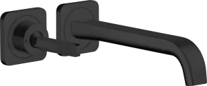 Axor Citterio E Manual Mixers 253 X 253 X 81mm Black - Matt