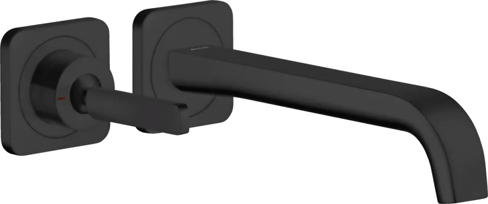 Axor Citterio E Manual Mixers 253 X 253 X 81mm Black - Matt product image - Image 1