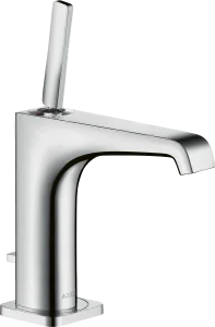 Axor Citterio E Single Lever Basin Mixer 130 With Pin Handle And Pop-up Waste Chrome