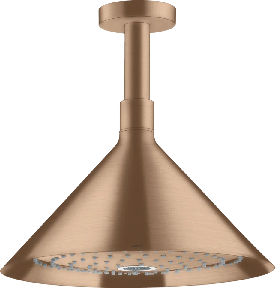 Axor Showers/front Overhead Shower 240 2jet With Ceiling Connector product image - Image 1