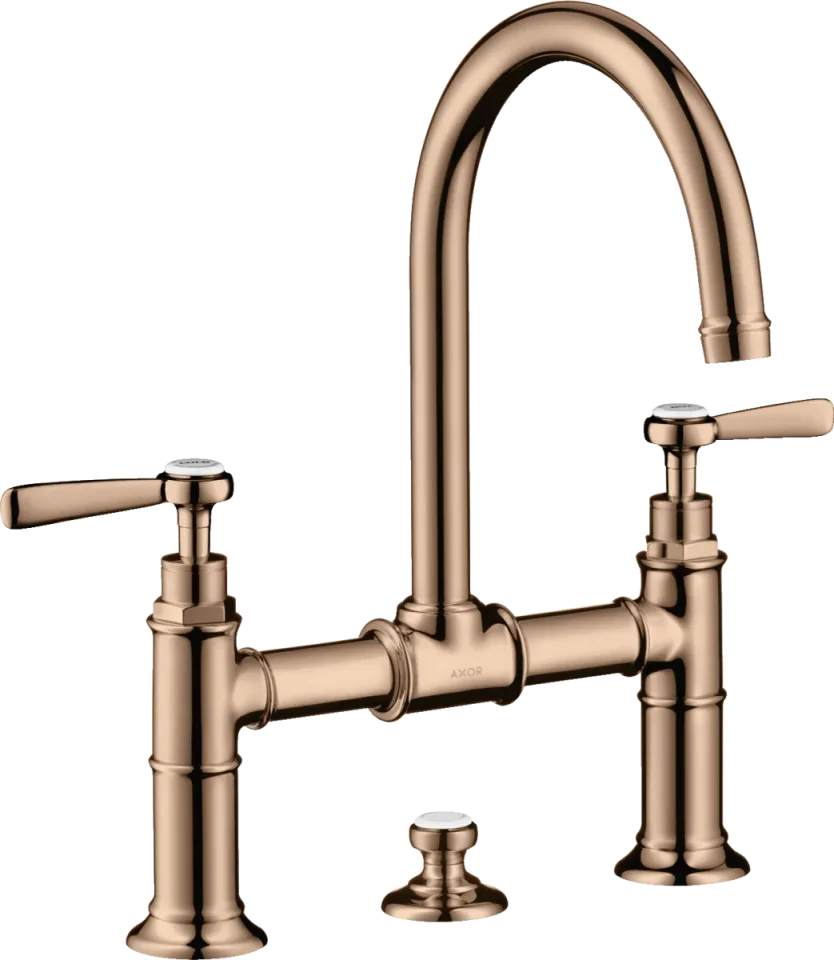 Axor Montreux 2-handle Basin Mixer 220 With Lever Handles And Pop-up Waste product image - Image 1