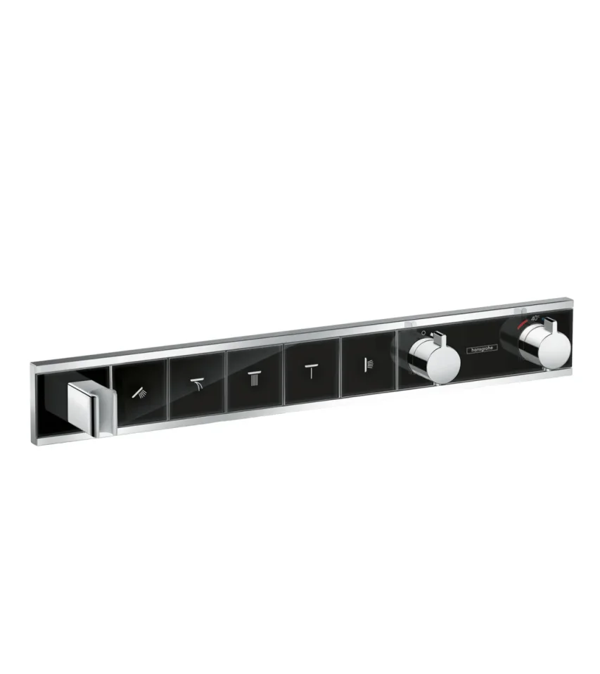 Hansgrohe Rainselect Thermostatic Mixer For Concealed Installation For 5 Outlets product image - Image 1