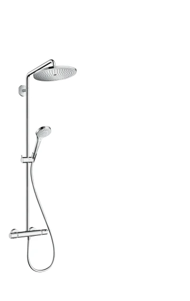 Hansgrohe Croma Select S Showerpipe 280 1jet With Thermostatic Shower Mixer Chrome
