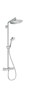 Hansgrohe Croma Select S Showerpipe 280 1jet With Thermostatic Shower Mixer Chrome