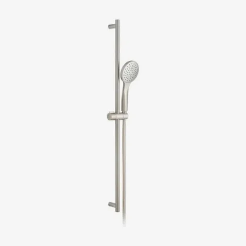 Vado Individual Single Function Slide Rail Shower Kit With Atmsphere Single Function Air-injection Handset Brushed Nickel product image - Image 1