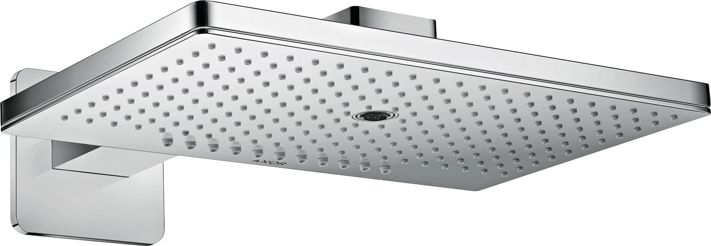 Axor Showersolutions Overhead Shower 460/300 3jet With Shower Arm And Softsquare Escutcheon Chrome