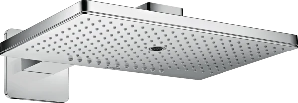 Axor Showersolutions Overhead Shower 460/300 3jet With Shower Arm And Softsquare Escutcheon Chrome