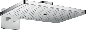 Axor Showersolutions Overhead Shower 460/300 3jet With Shower Arm And Softsquare Escutcheon Chrome