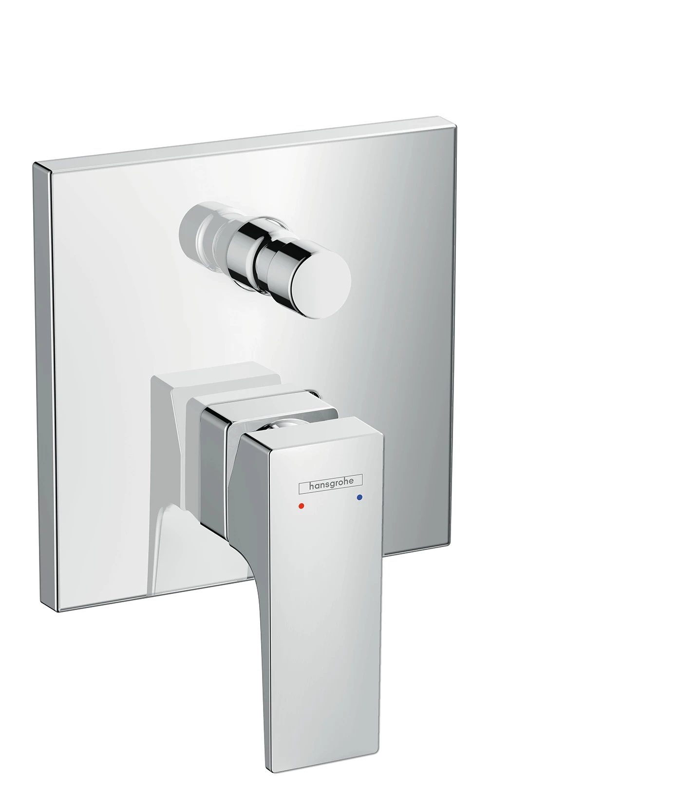 Hansgrohe Metropol Single Lever Manual Bath Mixer For Concealed Installation With Lever Handle And Integrated Backflow Prevention Chrome