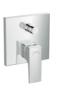 Hansgrohe Metropol Single Lever Manual Bath Mixer For Concealed Installation With Lever Handle And Integrated Backflow Prevention Chrome