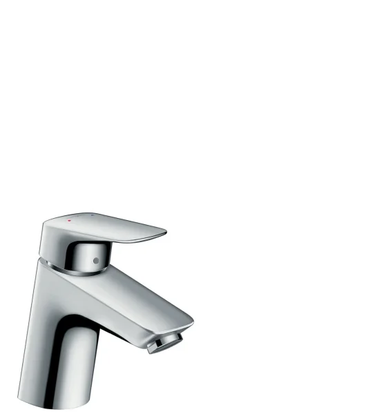 Hansgrohe Logis Single Lever Basin Mixer 70 With 2 Flow Rates Without Waste Chrome