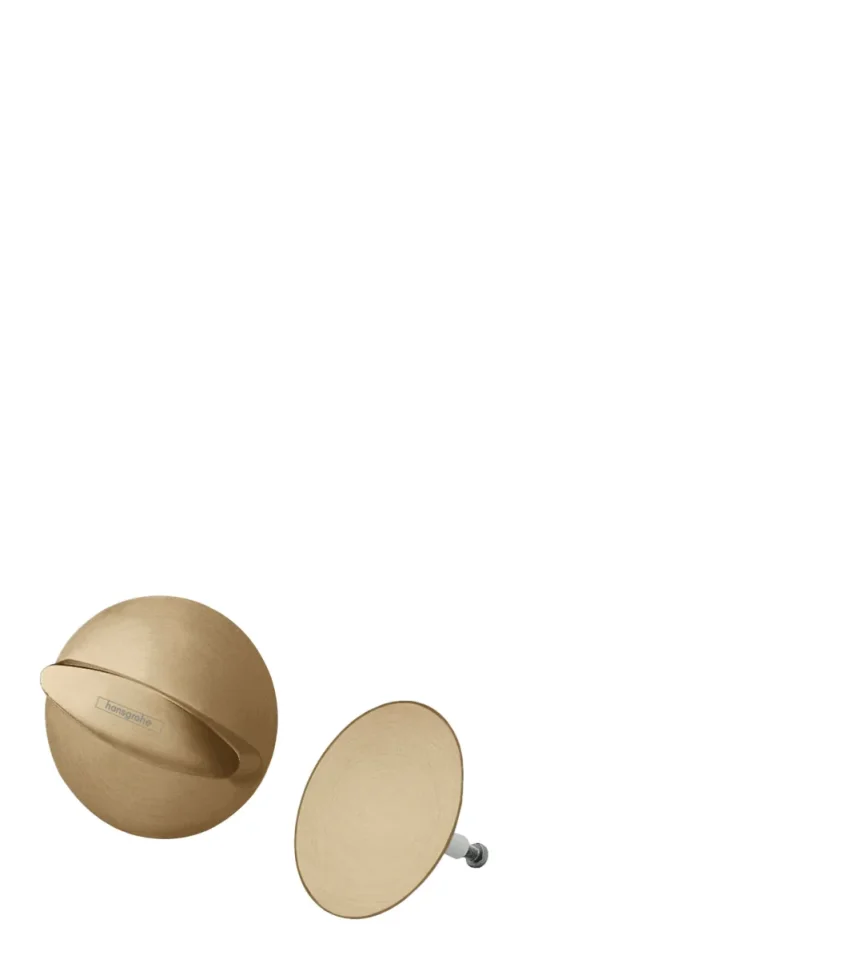 Hansgrohe Flexaplus Finish Set Waste And Overflow Set Brushed Bronze product image - Image 1