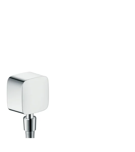 Hansgrohe Fixfit Wall Outlet With Non-return Valve And Pivot Joint Polished Red Gold
