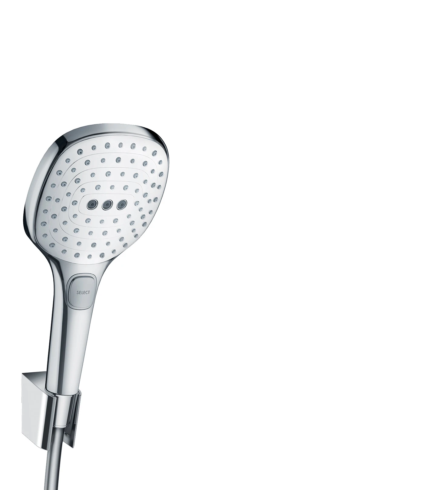 Hansgrohe Raindance Select E Shower Holder Set 120 3jet With Shower Hose 160 Cm