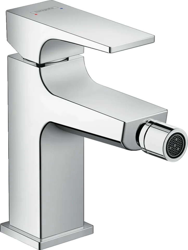 Hansgrohe Metropol Single Lever Basin Mixer With Lever Handle For Concealed Installation With Spout 165 Mm Chrome detail view - Image 2