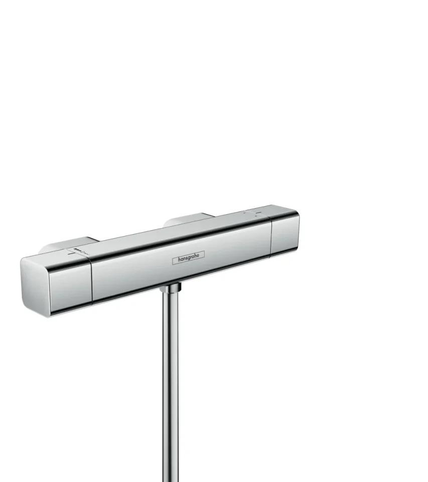 Hansgrohe Ecostat E Shower Thermostat For Exposed Installation Chrome product image - Image 1