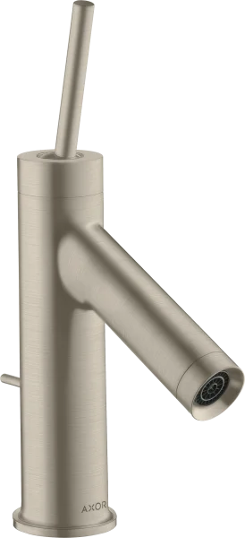 Axor Starck Single Lever Basin Mixer 70 With Pin Handle For Cloakroom Basins With Pop-up Waste Brushed Nickel