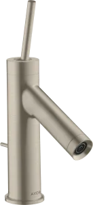 Axor Starck Single Lever Basin Mixer 70 With Pin Handle For Cloakroom Basins With Pop-up Waste Brushed Nickel