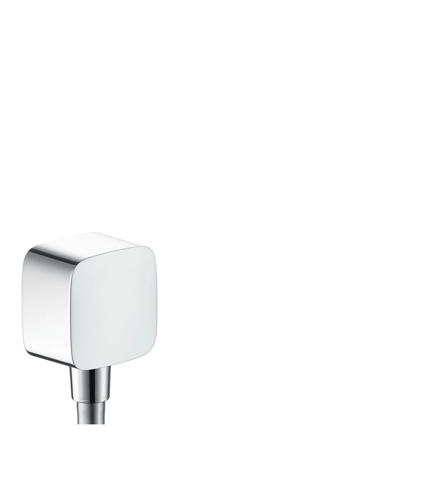 Hansgrohe Fixfit Wall Outlet With Non-return Valve Brushed Brass