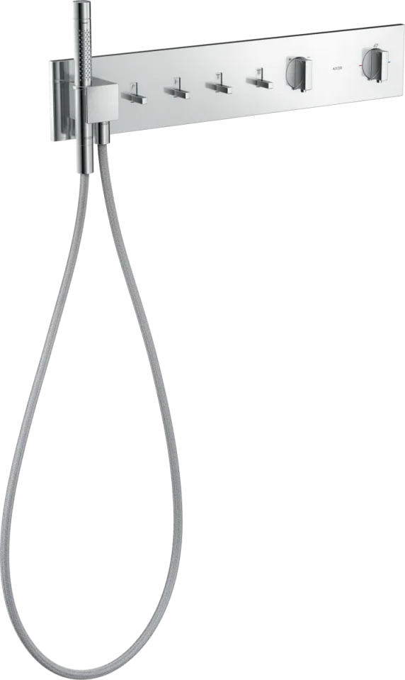 Axor Showercomposition Thermostatic Shower Mixer Concealed 715 X 395 X 150mm Chrome product image - Image 1