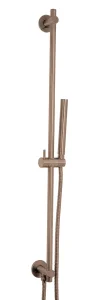 Just Taps Vos Slide Rail Kit With Bottom Outlet 900mm Brushed Bronze