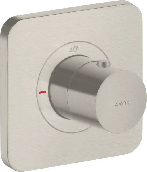 Axor Citterio E Thermostatic Mixer 120/120 For Concealed Installation Stainless Steel