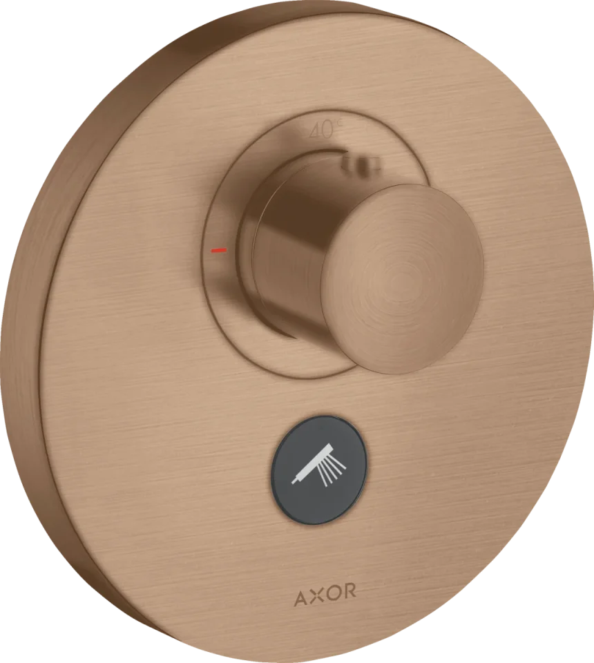 Axor Showerselect Thermostatic Mixer Highflow Round For Concealed Installation For Multiple Outlets product image - Image 1
