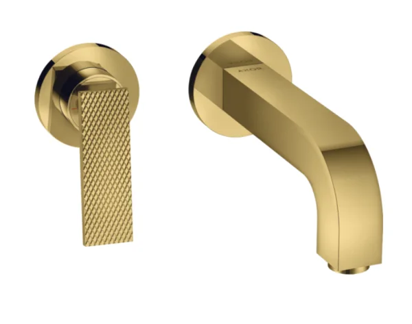 Axor Citterio Manual Mixers 257 X 235 X 81mm Gold - Polished