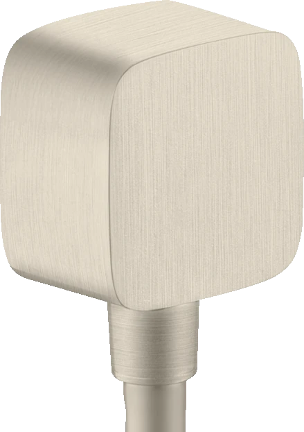 Axor Showersolutions Wall Outlet Softsquare Brushed Nickel