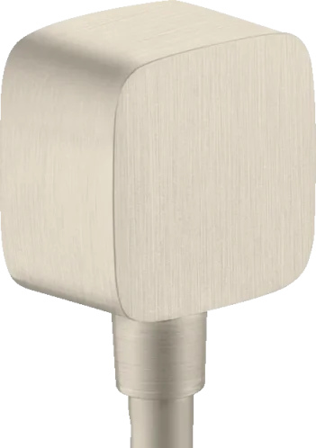 Axor Showersolutions Wall Outlet Softsquare Brushed Nickel product image - Image 1