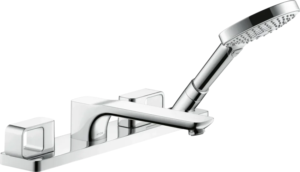 Axor Urquiola 4-hole Tile Mounted Bath Mixer product image - Image 1