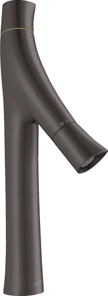 Axor Starck Organic 2-handle Basin Mixer 170 For Wash Bowls With Waste Brushed Black Chrome