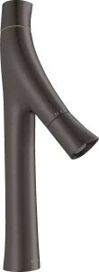 Axor Starck Organic 2-handle Basin Mixer 170 For Wash Bowls With Waste Brushed Black Chrome