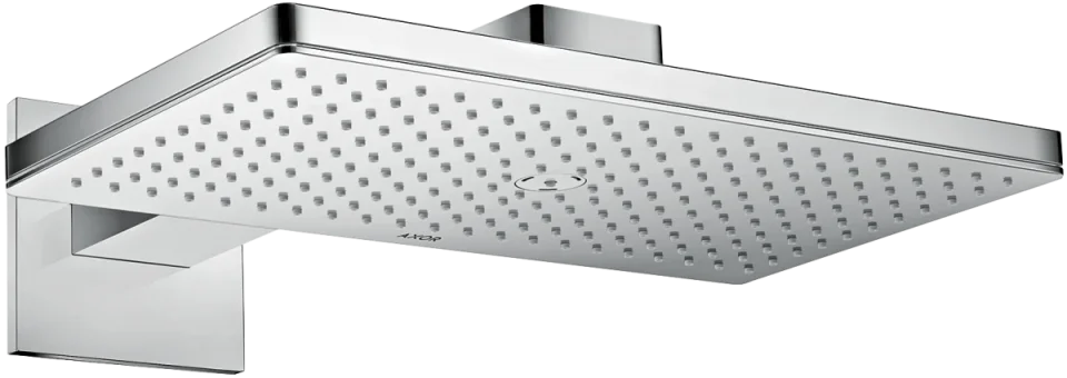 Axor Showersolutions Overhead Shower 460/300 1jet With Shower Arm And Square Escutcheon Chrome product image - Image 1