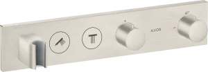Axor Showersolutions Thermostatic Module Select 460/90 For Concealed Installation For 2 Outlets Stainless Steel