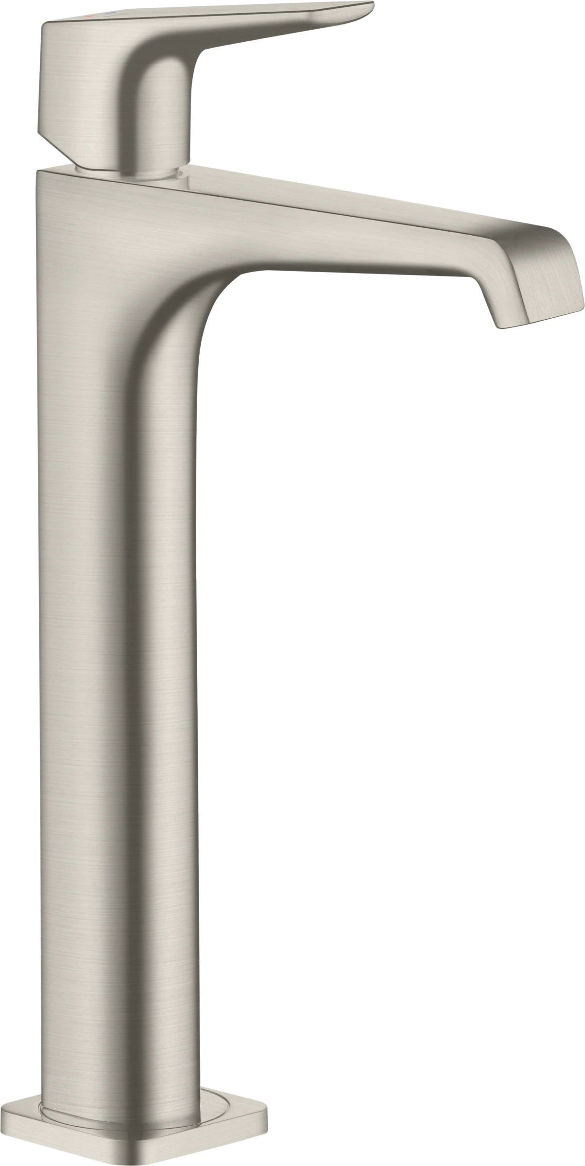 Axor Citterio E Single Lever Basin Mixer 250 With Lever Handle For Wash Bowls Without Waste Stainless Steel