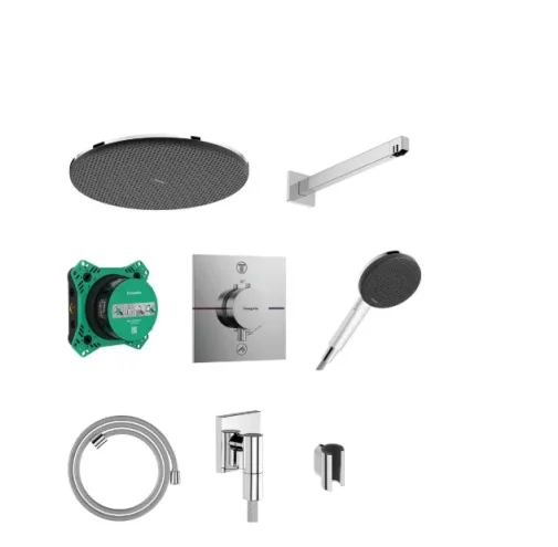 Hansgrohe Raindance Alive S Shower Combination 685 X 380 X 180mm Chrome product image - Image 1