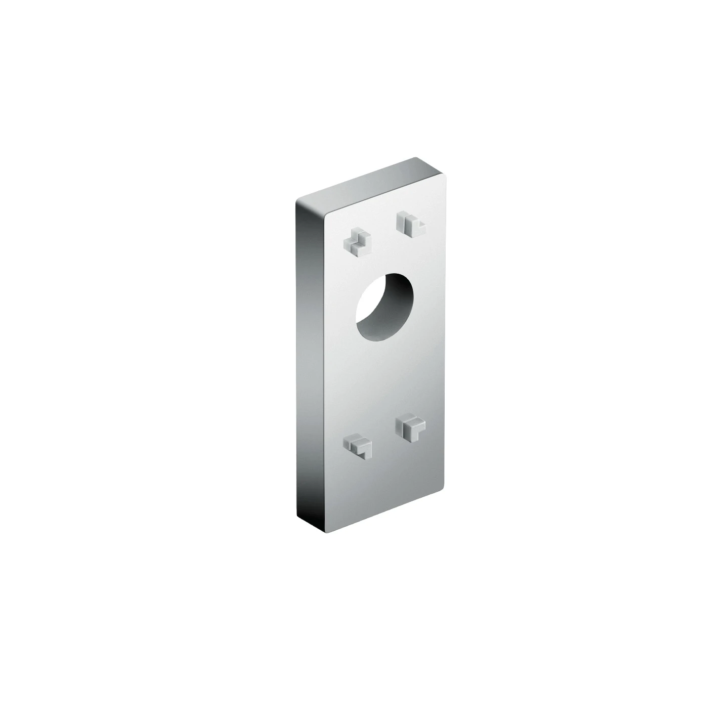 Axor Uno Wall Bar Spacer Gold Polished