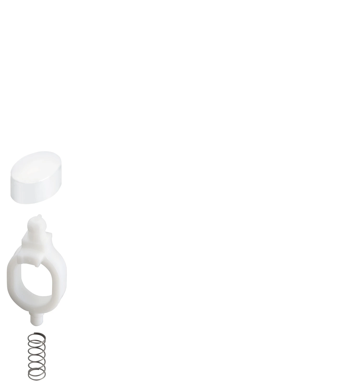 Hansgrohe Button Chrome Grey