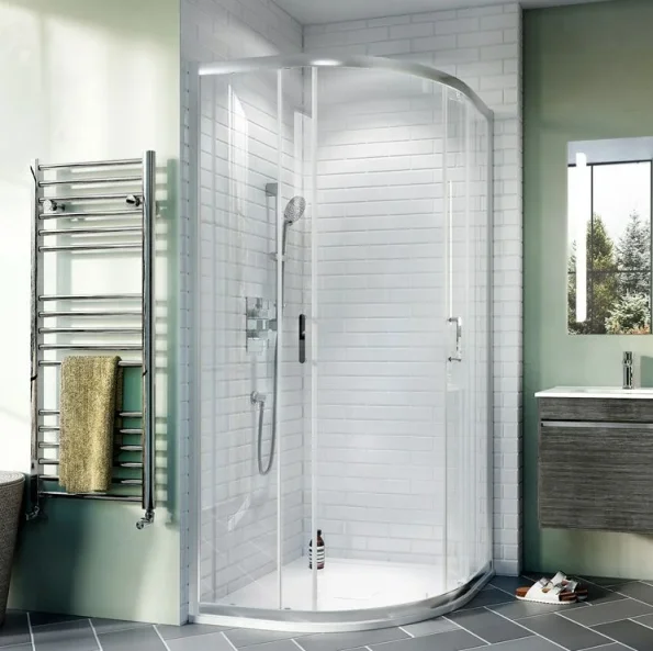 Crosswater Mpro Slide Rail 700mm Stainless Steel Effect detail view - Image 2